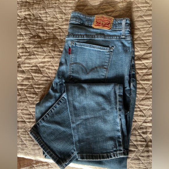 Women’s Levi’s 711 Skinny Jeans in Light Blue size 18W - Picture 7 of 7